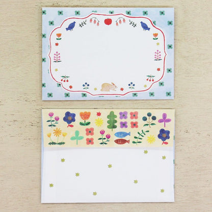 Aiko Fukawa Envelope Set - Cat and Onepiece