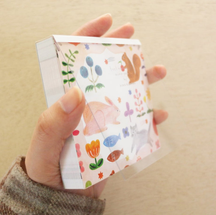 Aiko Fukawa Square Memo Pad - Feel Nature