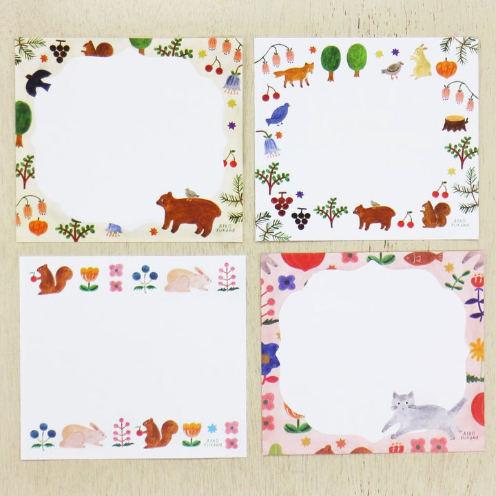 Aiko Fukawa Square Memo Pad - Feel Nature