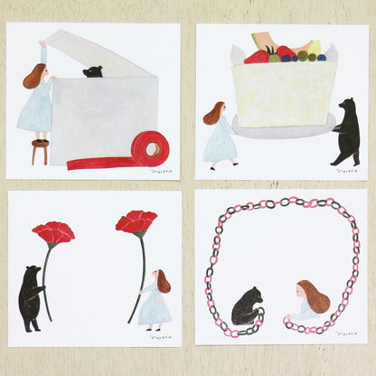 Necktie / Square Memo Pad - Today is Someone's Birthday