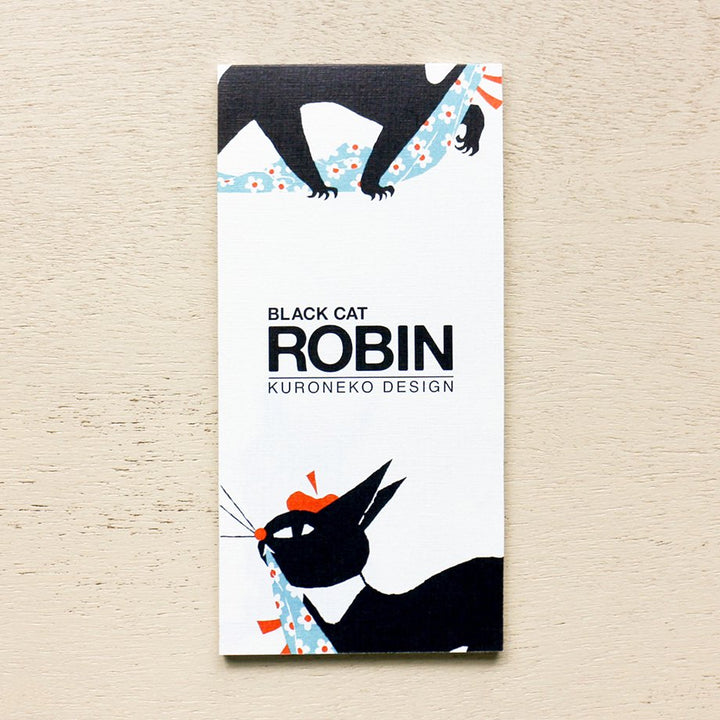 Memo Pad - Black Cat Robin