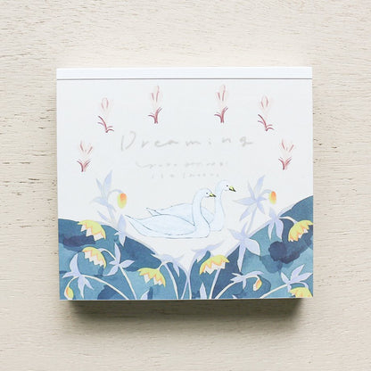 Yuka Hiiragi Square Memo Pad - Dreaming