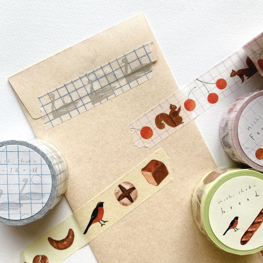 Nishi Shuku Washi Tape - Favorite