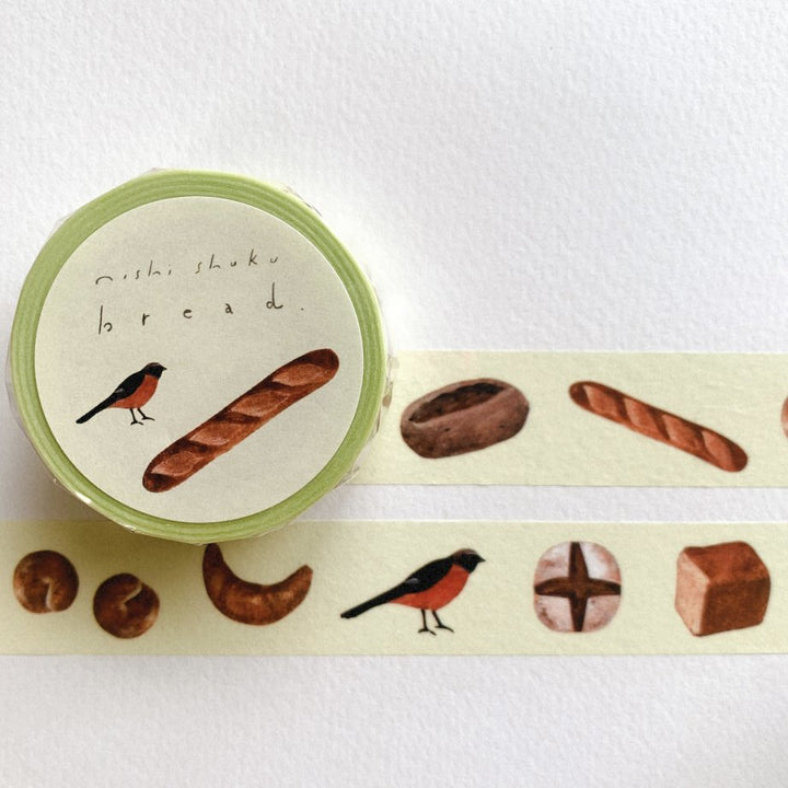 Nishi Shuku Washi Tape - Bread