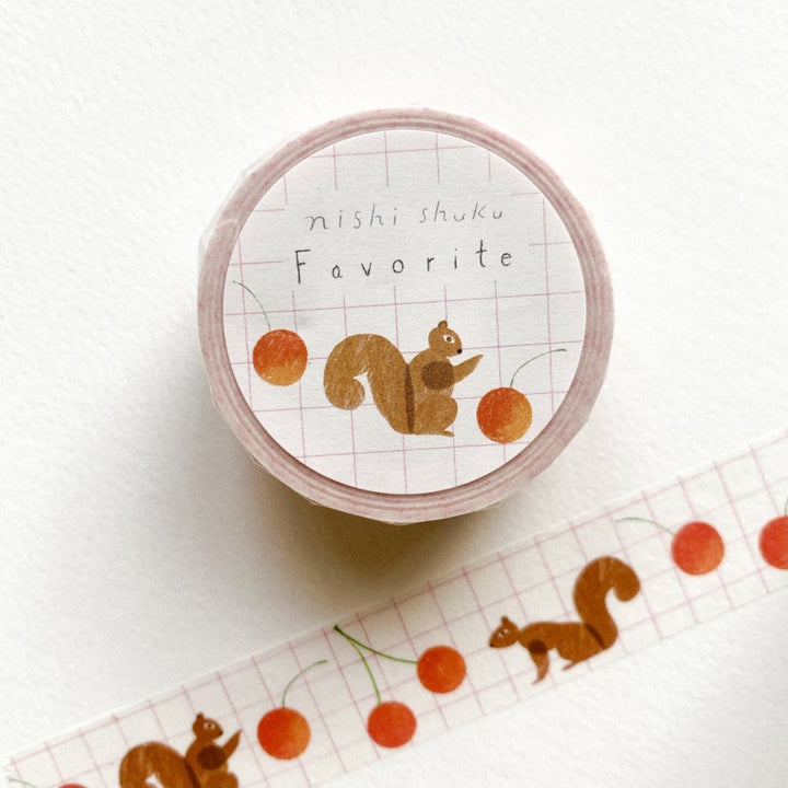 Nishi Shuku Washi Tape - Favorite