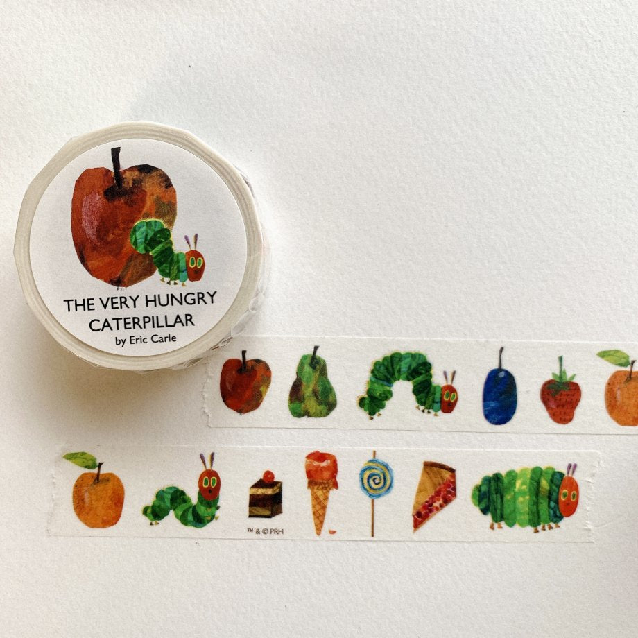 Eric Carle Washi Tape - The Very Hungry Caterpillar / Fruits