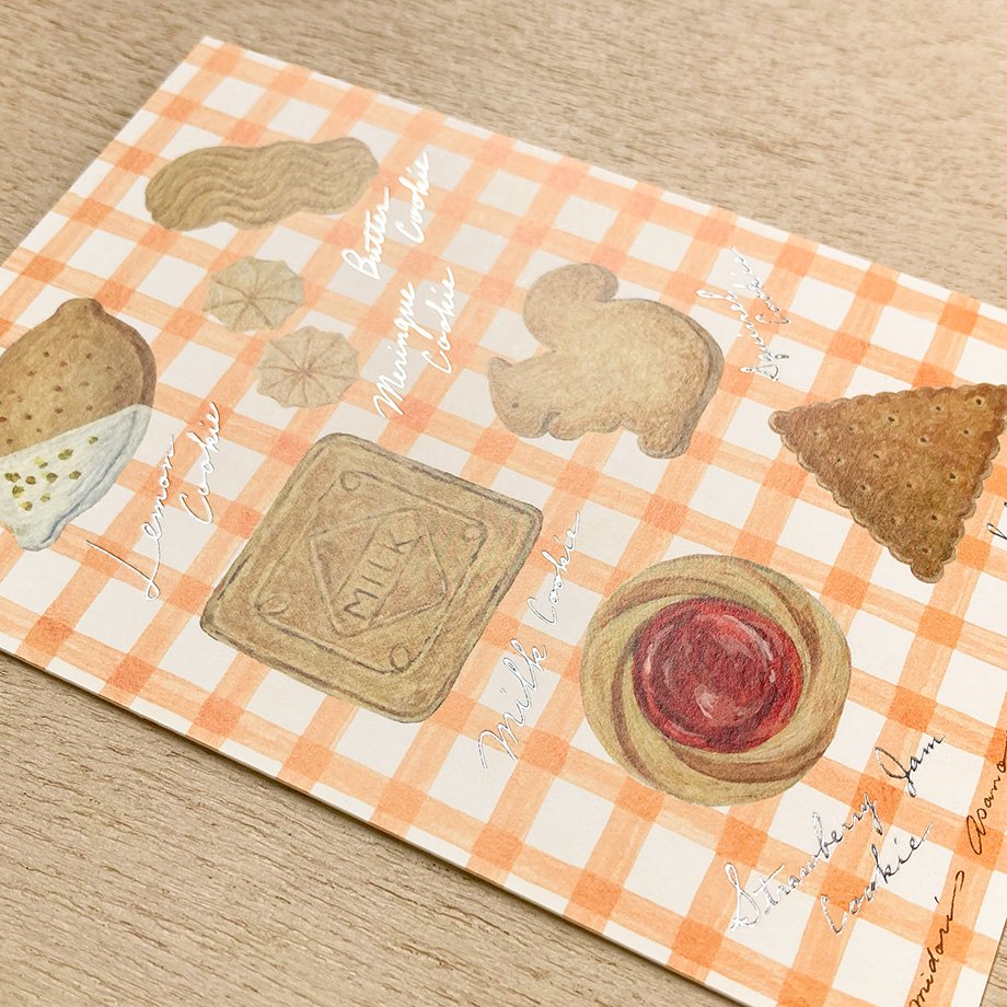 Midori Asano Postcard - Cookies