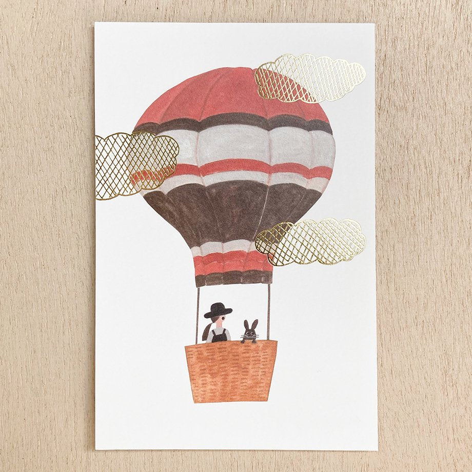 Necktie Postcard - Balloon