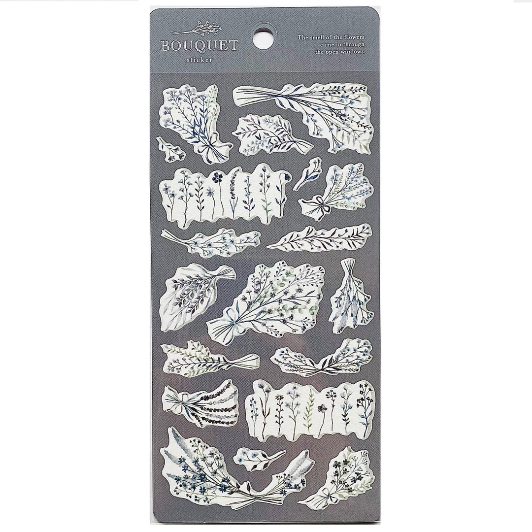 Bouquet Stickers - Gray