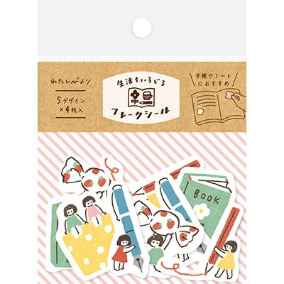 Flake Stickers - Stationery Fairy