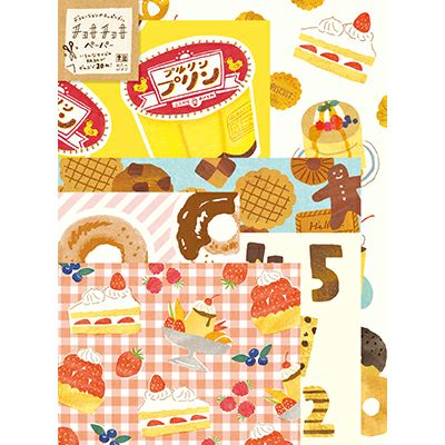 Choki Choki Paper Set - Sweets