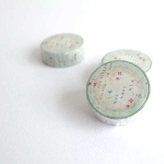 Yohaku / Washi Tape - Flower Garden