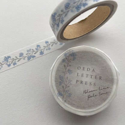 Washi Tape - Bloom Line (pale colors)