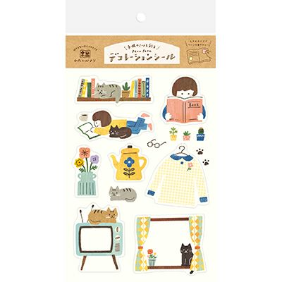 Me Time Stickers Set - Stay Home