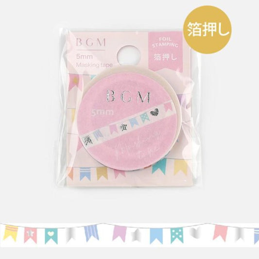 Slim Washi Tape - Garland