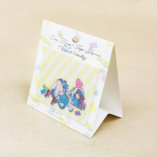 Imai Kira Tracing Paper Sticky Note - I Want Candy