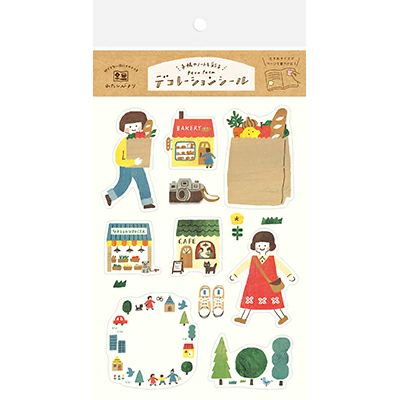Me Time Stickers Set - Happy Walk (2 sheets)