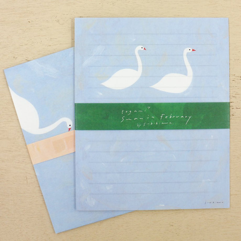 Letter Set - Swan in February