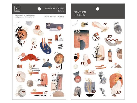 MU Print-on Stickers - Warm Embrace