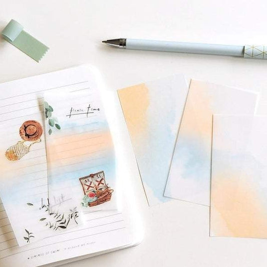 MU Tracing Paper Set - Light Blue Morning