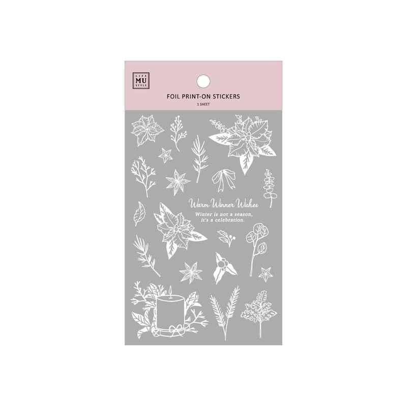 Silver Foil Print
