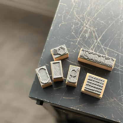 Rubber Stamp Set - Journal