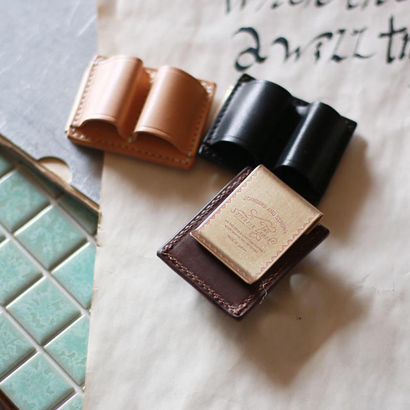 The Superior Labor / Clip Leather Pen Holder (2 holders)