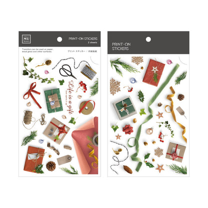 Limited Edition MU Print-on Stickers - Life is a Gift