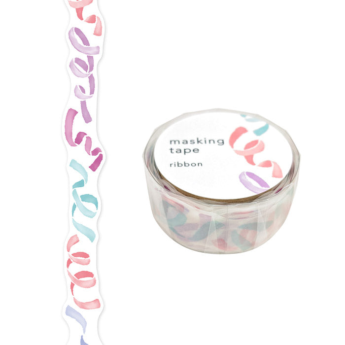 Vertical Die-cut Washi Tape - Ribbon