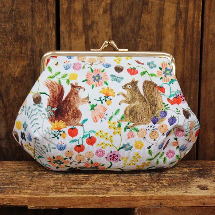 Aiko Fukawa Pouch - Squirrel Garden