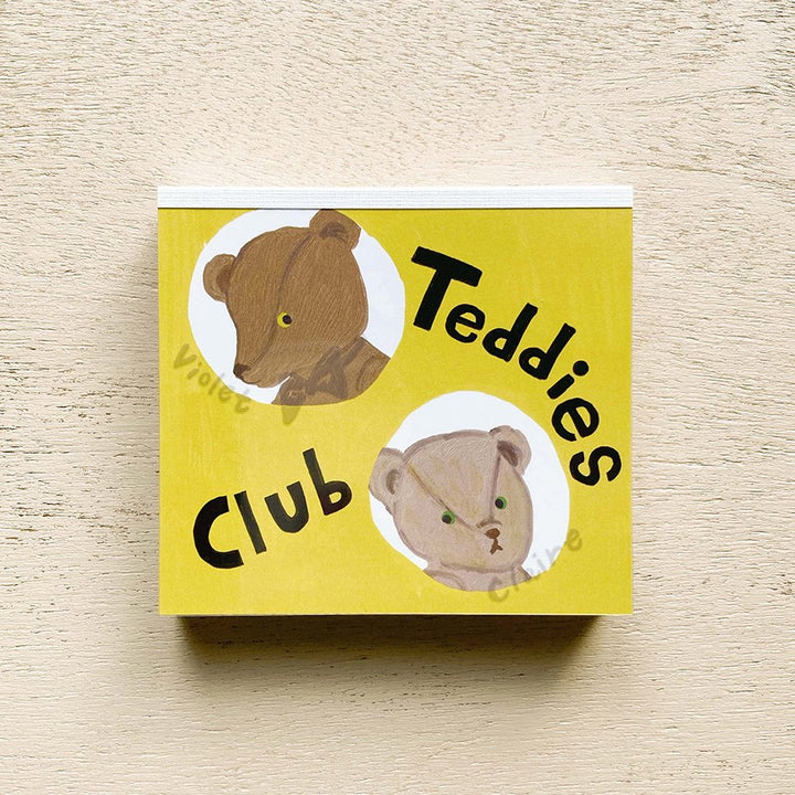 Violet & Clair / Sumire Taya Square Memo Pad - Teddies Club