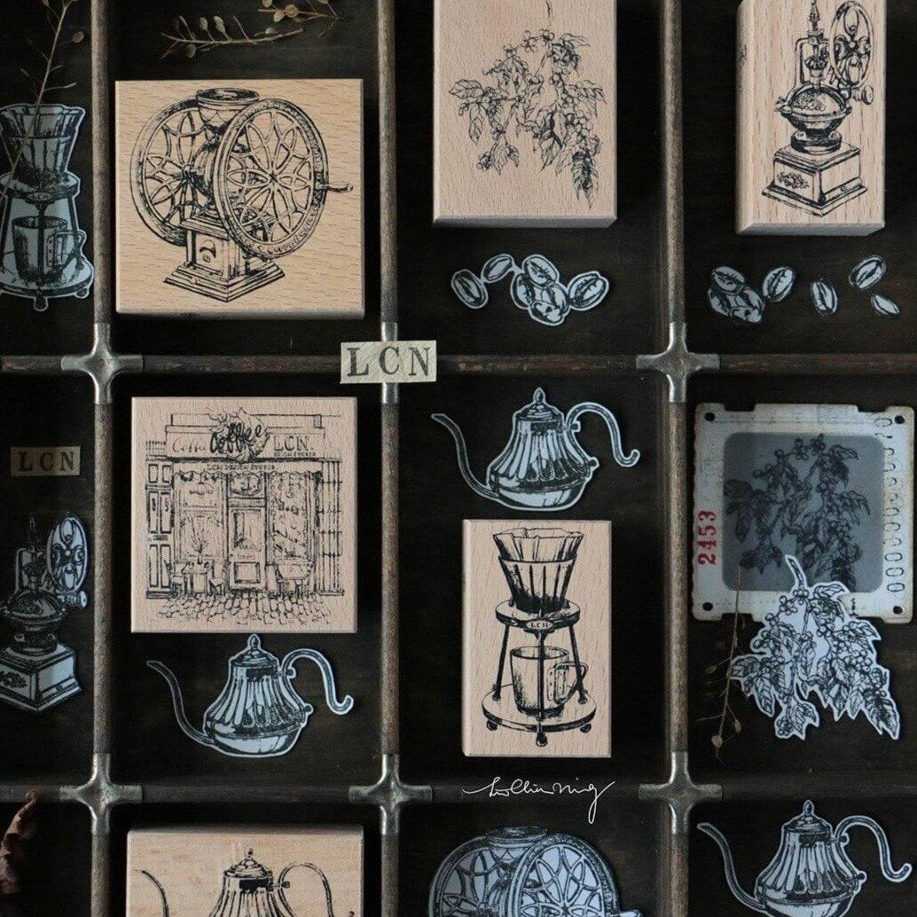 LCN Coffee Stamp Set - Vol.2