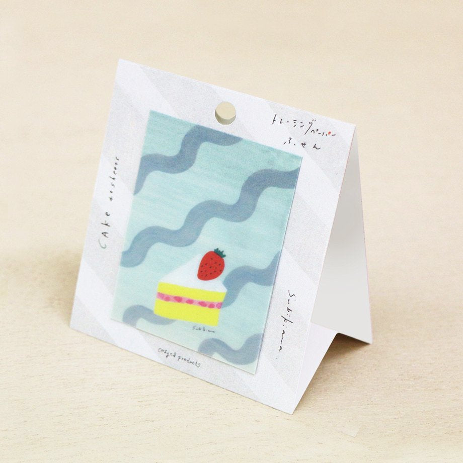 Subikiawa Tracing Paper Sticky Note - Cake