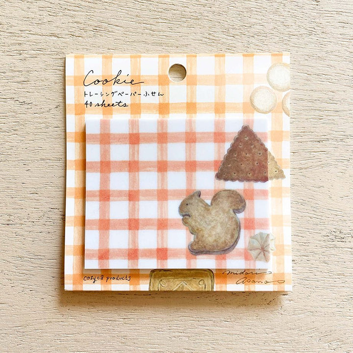 Midori Asano Tracing Paper Sticky Note - Cookies