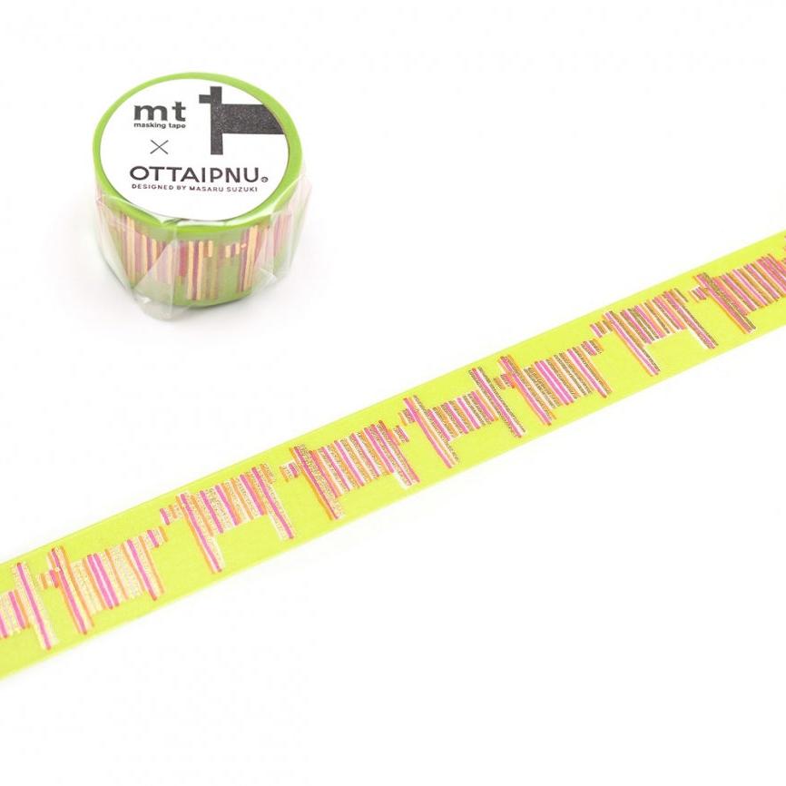 mt Ottaipnu Washi Tape - Stripe Dog