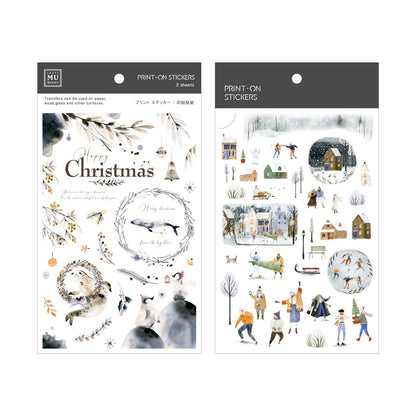 Limited Edition MU Print-on Stickers - Light Up the Christmas Eve