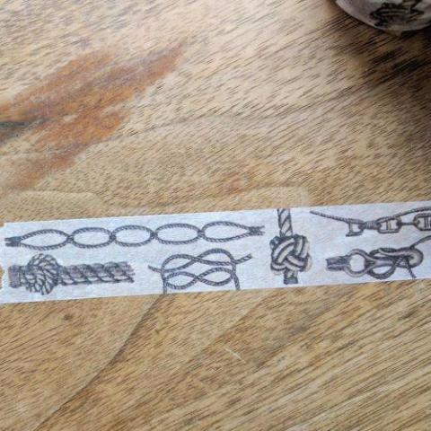 Sunny Sunday Washi Tape - Knots