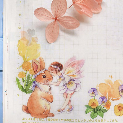 PET Washi Tape - Animals and Fairy
