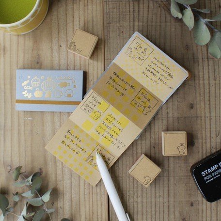 mizutama / Rubber Stamp - Square