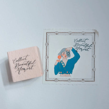 Rubber Stamp - Collect Beautiful Moment