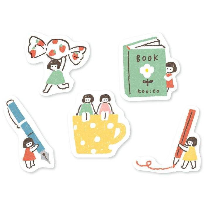 Flake Stickers - Stationery Fairy