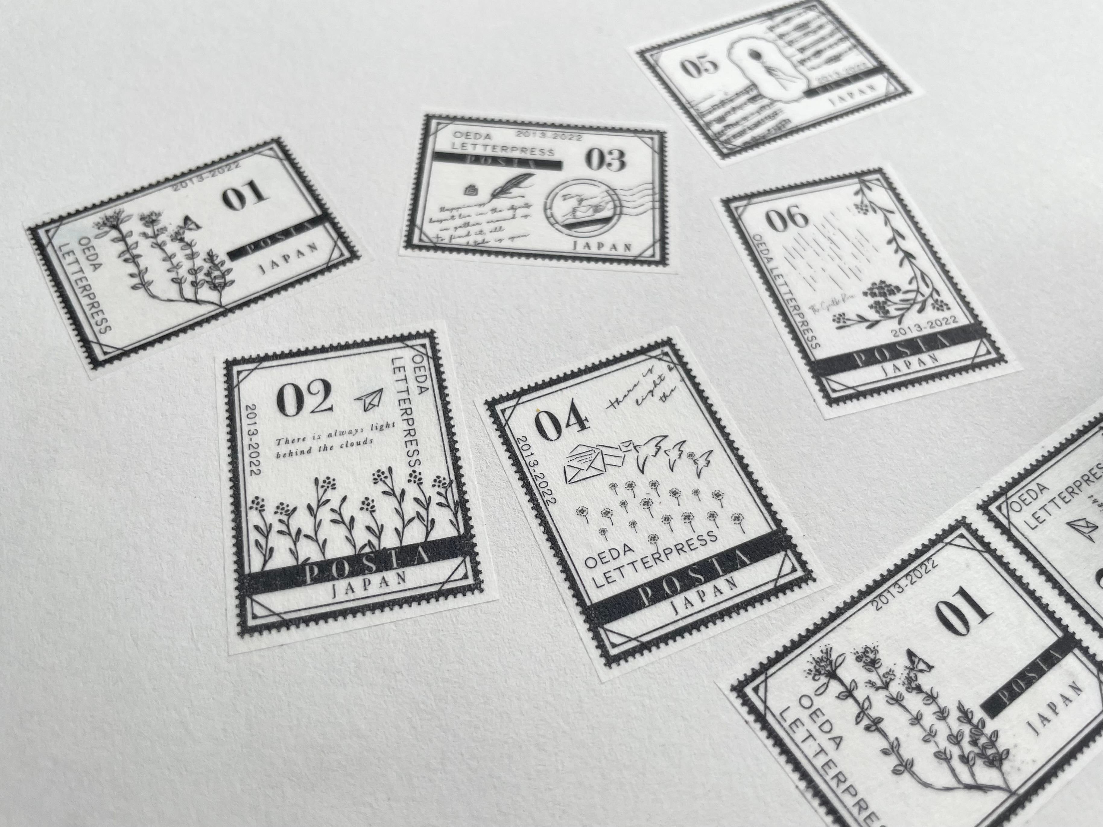 Washi Tape - Number Stamps