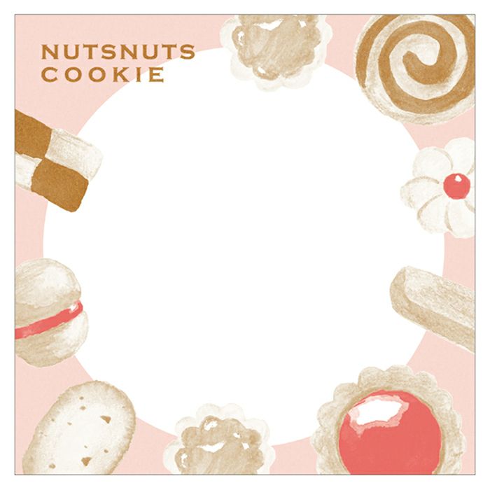 Patisserie Box Memo Pad - Cookies