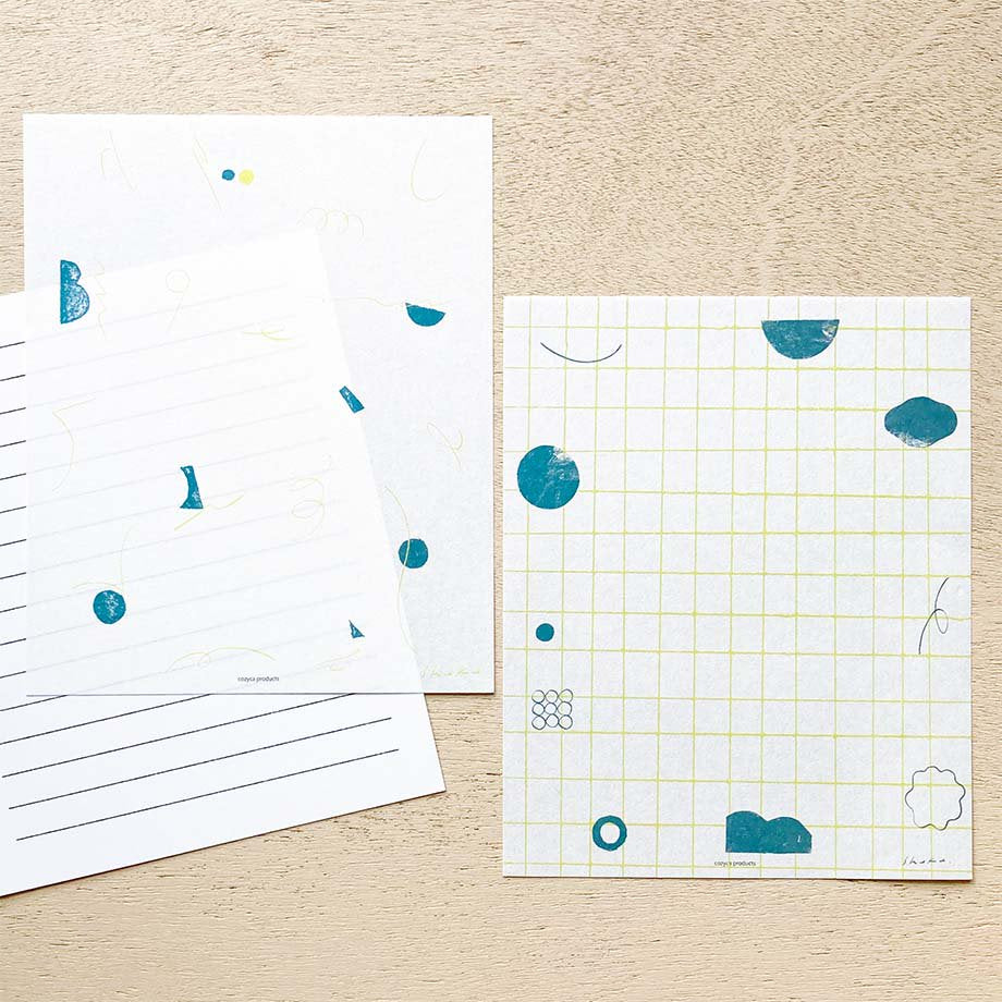 Nishi Shuku Letter Set - Air