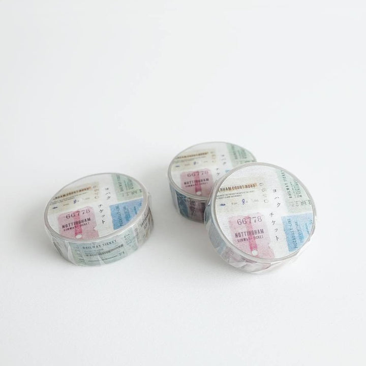 Yohaku Washi Tape - Ticket