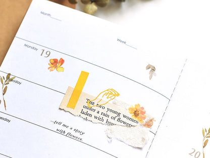 MU Gold Foil Print-on Stickers - Hands