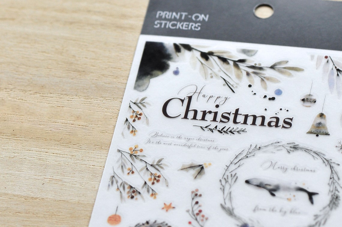 Limited Edition MU Print-on Stickers - Light Up the Christmas Eve