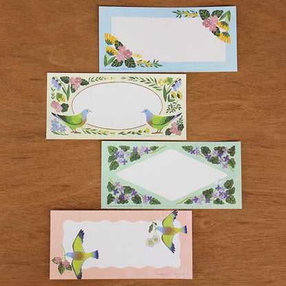 Midori Asano Memo Pad - Botanical Season