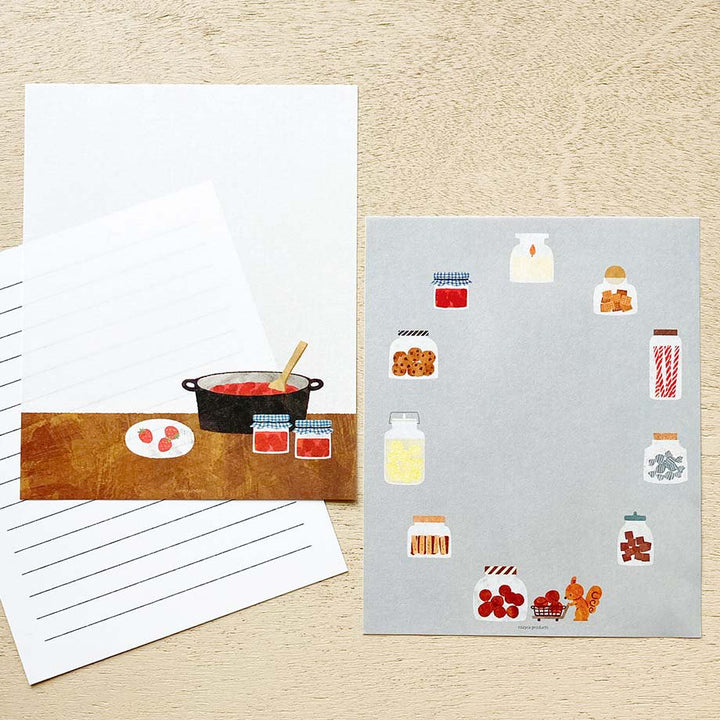 Mariko Fukuoka Letter Set - Seasonal Jar