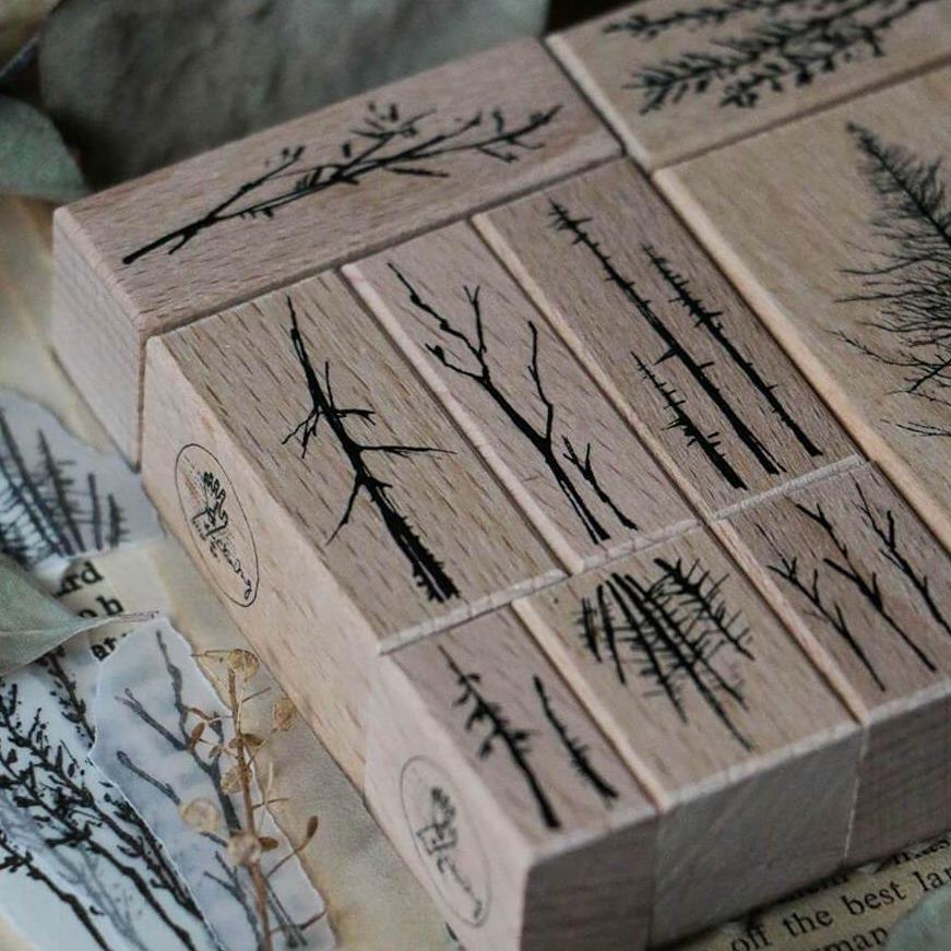 LCN Forest Rubber Stamp Set - Vol. 3
